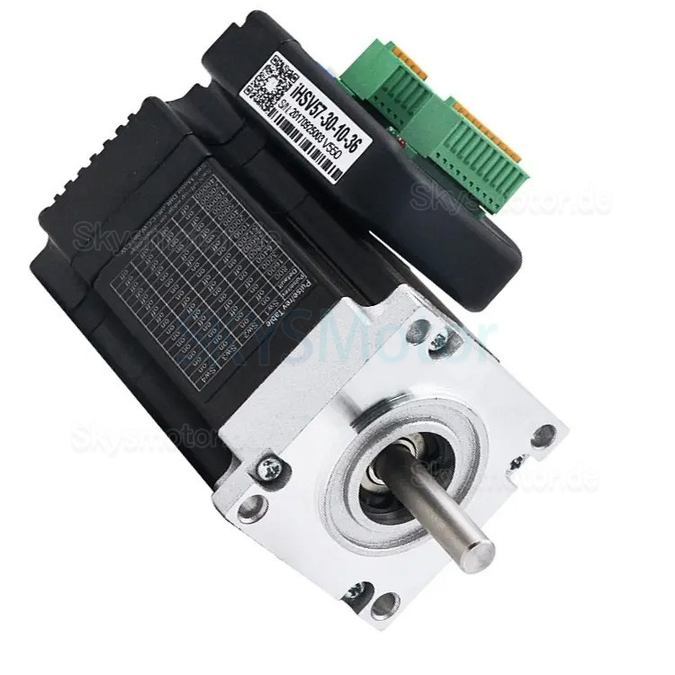 Nema 23 Integrierter AC Servomotor mit Steuerung JMC iHSV57-30-10-36 100W 36V 0,29N.m 3,5A 3 Phasen 3000U/min